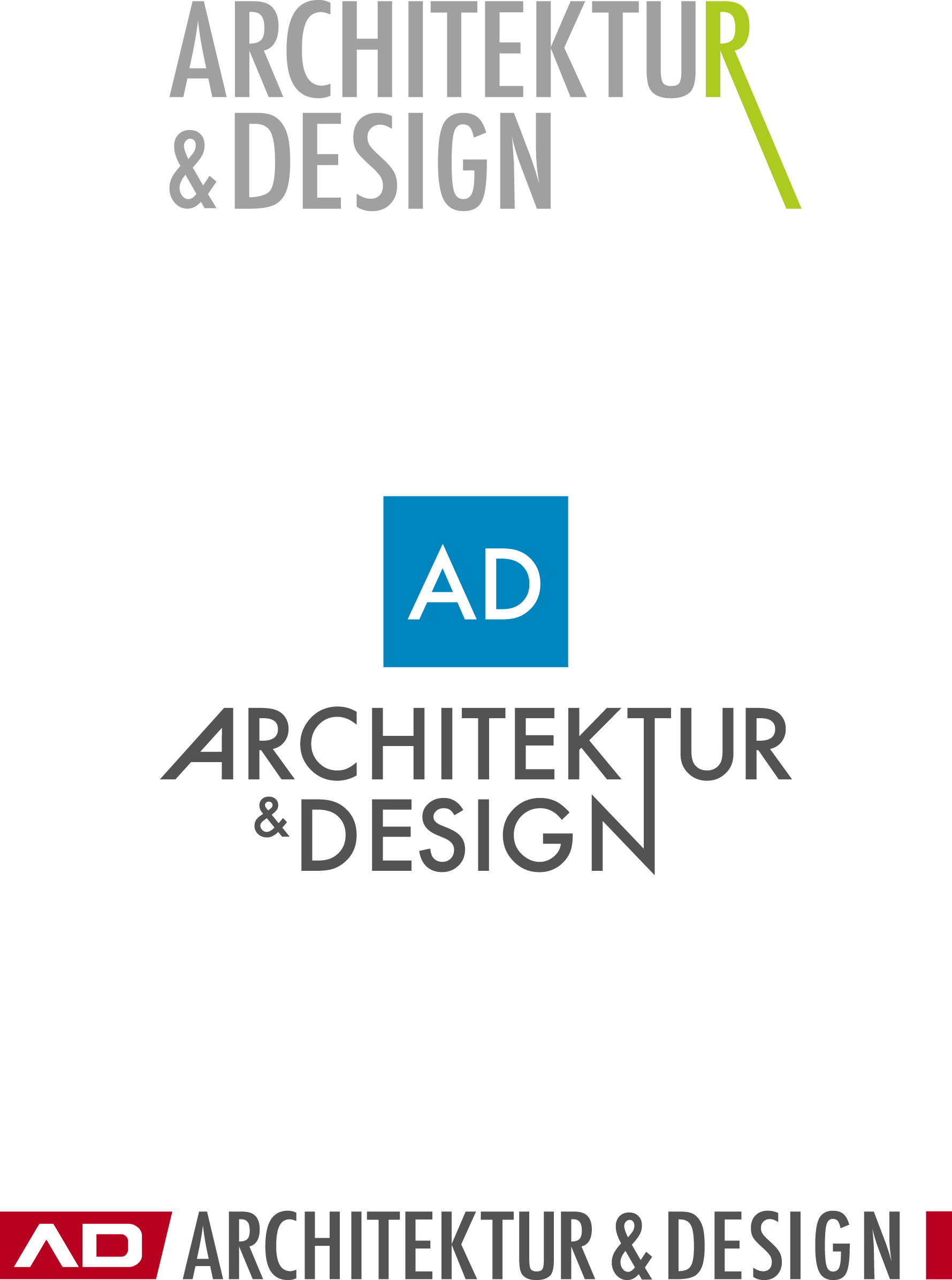 Logodesign AD - Architekturbüro für Design